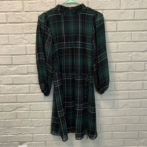 Ann Taylor Plaid Dress